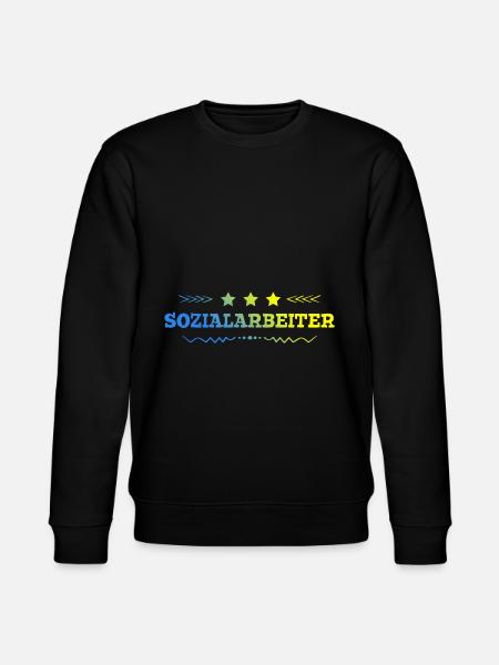 Sozialarbeiter Beruf - Stanley/Stella Unisex Bio-Sweatshirt CHANGER  - Schwarz