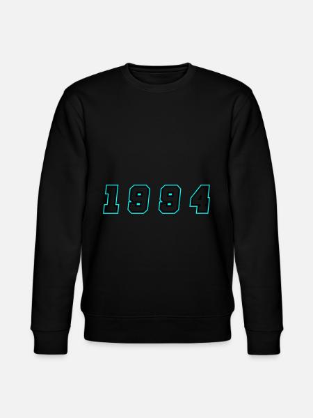 1994 Year Number - Stanley/Stella CHANGER Unisex Organic Sweatshirt - black