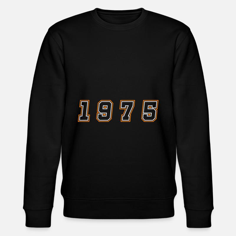 Numéro de l’année 1975 - Sweat bio CHANGER Stanley/Stella Unisexe - noir