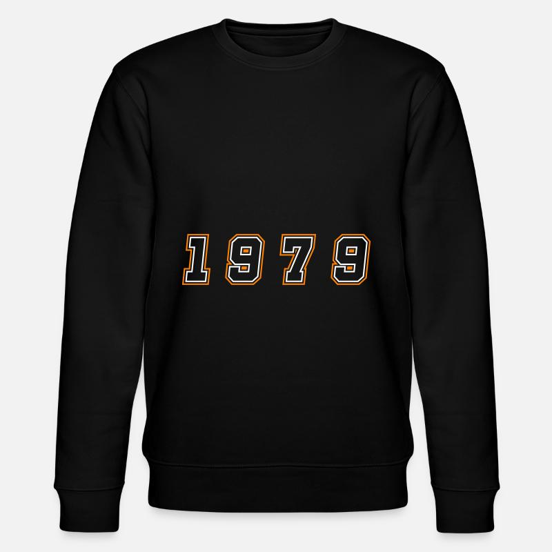 Numéro de l’année 1979 - Sweat bio CHANGER Stanley/Stella Unisexe - noir