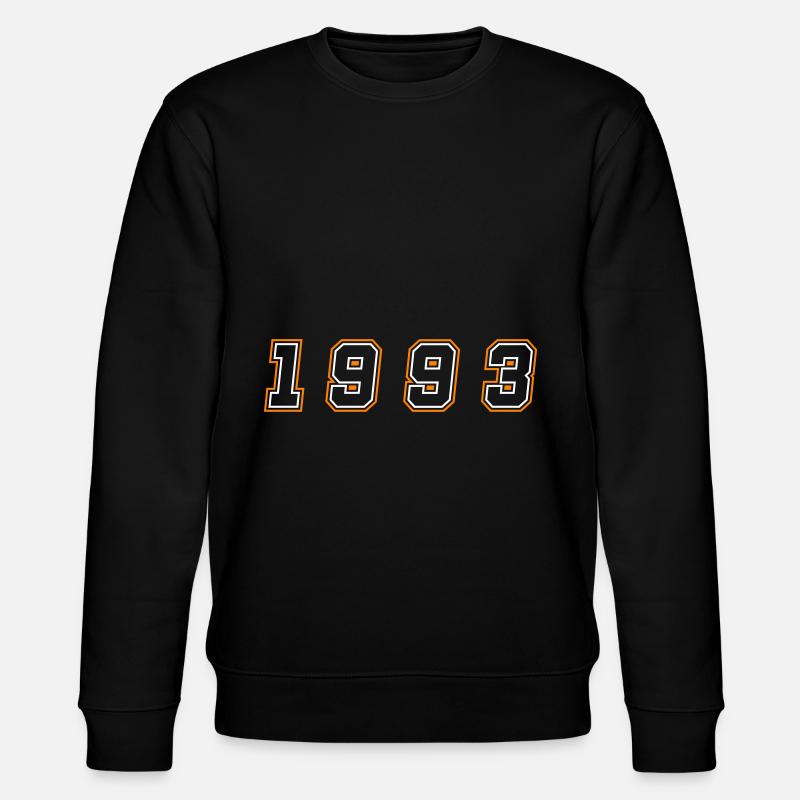 Numéro de l’année 1993 - Sweat bio CHANGER Stanley/Stella Unisexe - noir