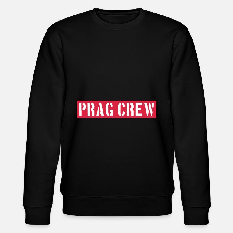 Prag Crew - Stanley/Stella Unisex Bio-Sweatshirt CHANGER  - Schwarz