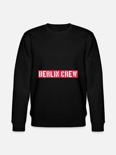 Berlin Crew - Stanley/Stella Unisex Bio-Sweatshirt CHANGER  - Schwarz