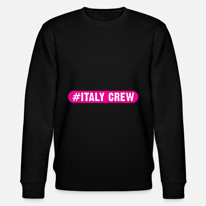 Italie Équipage - Sweat bio CHANGER Stanley/Stella Unisexe - noir
