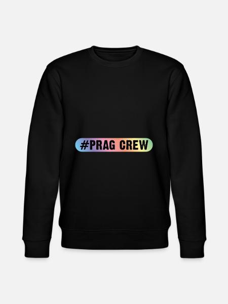 Prag Crew - Stanley/Stella Unisex Bio-Sweatshirt CHANGER - Schwarz