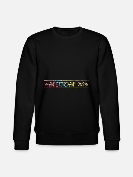 Amsterdam 2023 - Stanley/Stella CHANGER Unisex Organic Sweatshirt - black