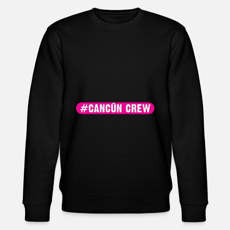 Cancun Crew - Stanley/Stella Unisex Bio-Sweatshirt CHANGER  - Schwarz
