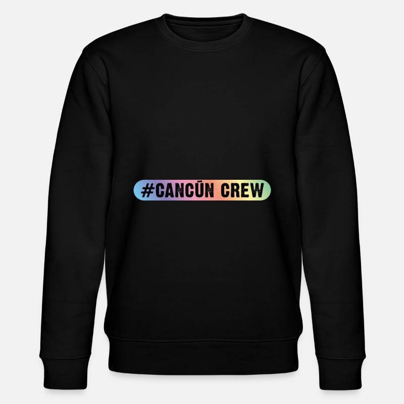 Cancun Crew - Stanley/Stella Unisex Bio-Sweatshirt CHANGER  - Schwarz