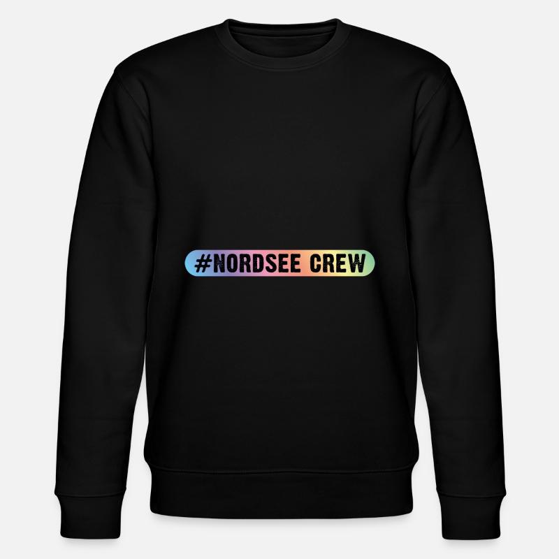 Nordsee Crew - Stanley/Stella Unisex Bio-Sweatshirt CHANGER  - Schwarz