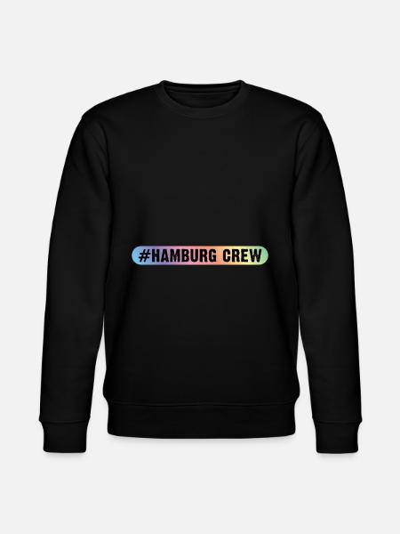 Hamburg Crew - Stanley/Stella CHANGER Unisex Organic Sweatshirt - black