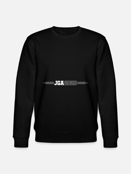 Jga 2023 Junggesellenabschied - Stanley/Stella Unisex Bio-Sweatshirt CHANGER  - Schwarz