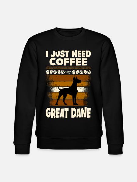 Café Great Dane - Sweat bio CHANGER Stanley/Stella Unisexe - noir
