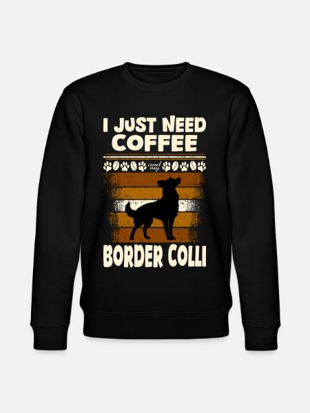 Café Border colli - Sweat bio CHANGER Stanley/Stella Unisexe - noir