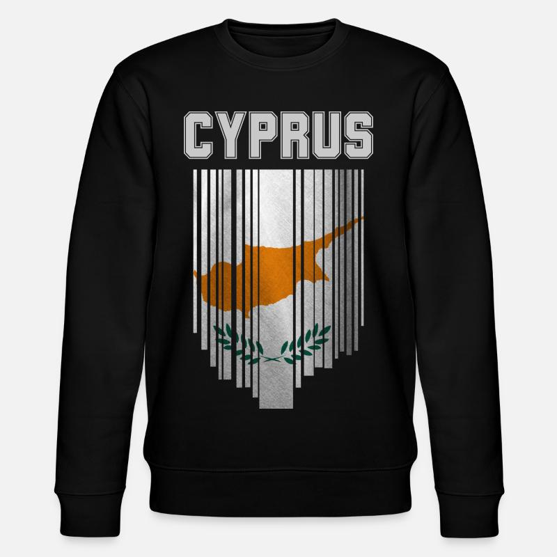 Drapeau chypriote, fierté chypriote - Sweat bio CHANGER Stanley/Stella Unisexe - noir
