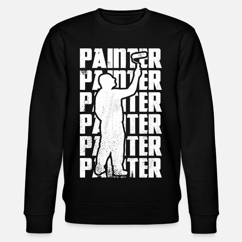 Master painter - Stanley/Stella CHANGER Unisex Organic Sweatshirt - black