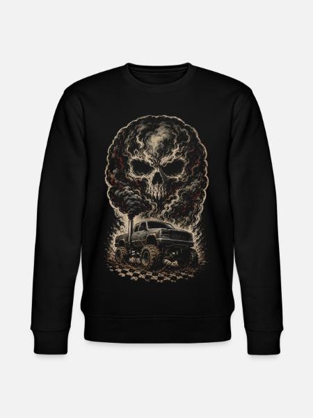Charbon roulant - Sweat bio CHANGER Stanley/Stella Unisexe - noir