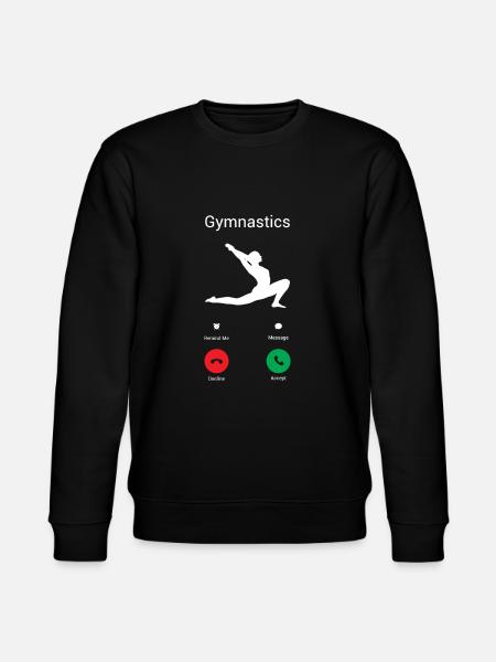 Gymnastics is calling! - Stanley/Stella CHANGER Unisex Organic Sweatshirt - black
