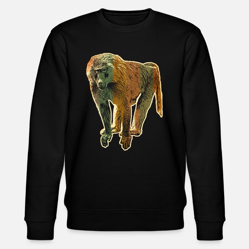 Babouin - Sweat bio CHANGER Stanley/Stella Unisexe - noir
