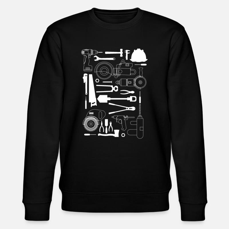Outils Outils Artisan - Sweat bio CHANGER Stanley/Stella Unisexe - noir