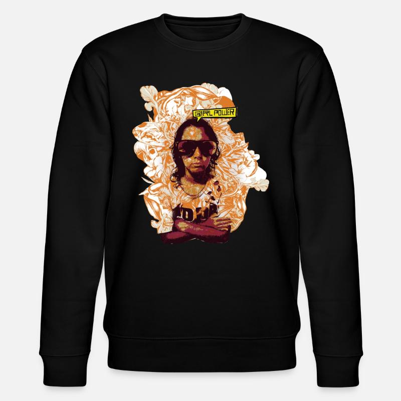 Mädchen macht - Stanley/Stella Unisex Bio-Sweatshirt CHANGER  - Schwarz