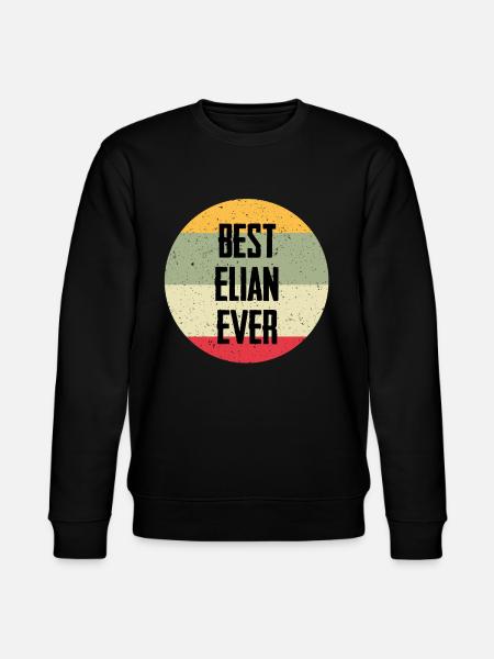 Best Elian Ever - Stanley/Stella CHANGER Unisex Organic Sweatshirt - black