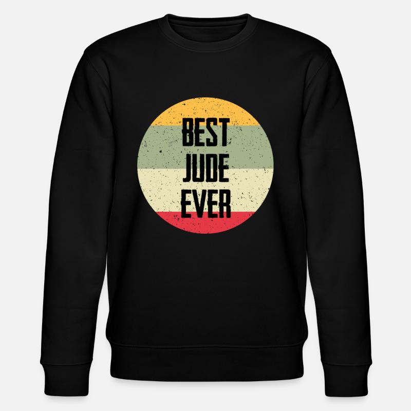 Best Jude Ever - Stanley/Stella Unisex Bio-Sweatshirt CHANGER  - Schwarz