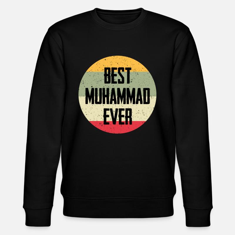 Best Muhammad Ever - Stanley/Stella Unisex Bio-Sweatshirt CHANGER  - Schwarz