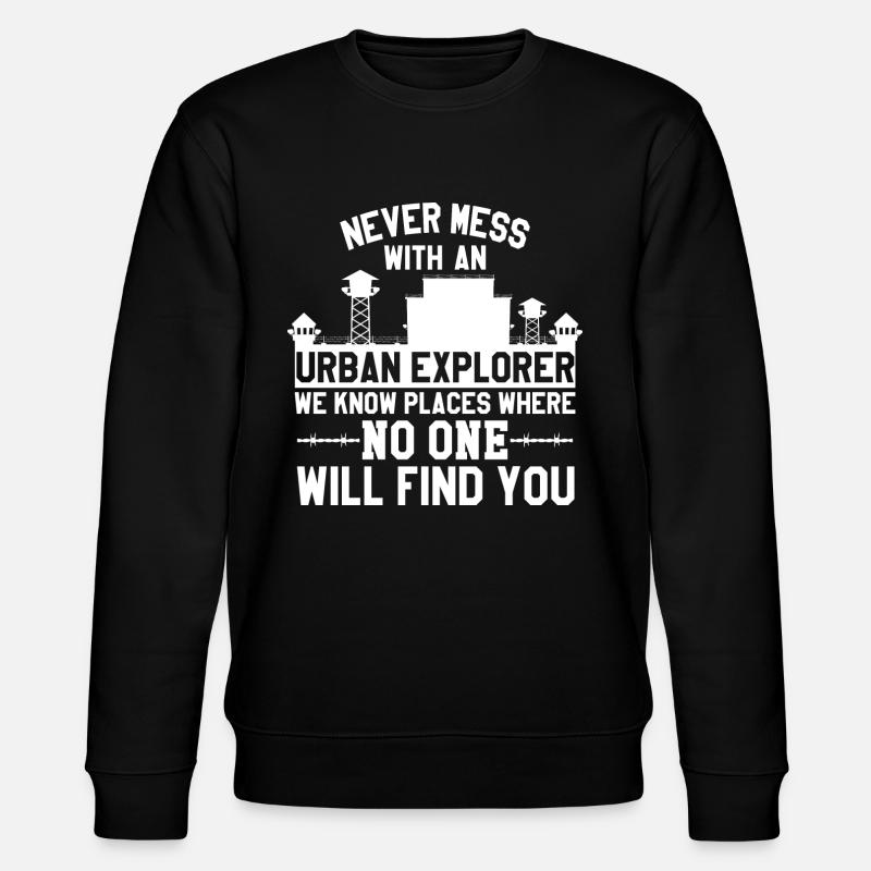 Urban Explorer - Stanley/Stella Unisex Bio-Sweatshirt CHANGER  - Schwarz
