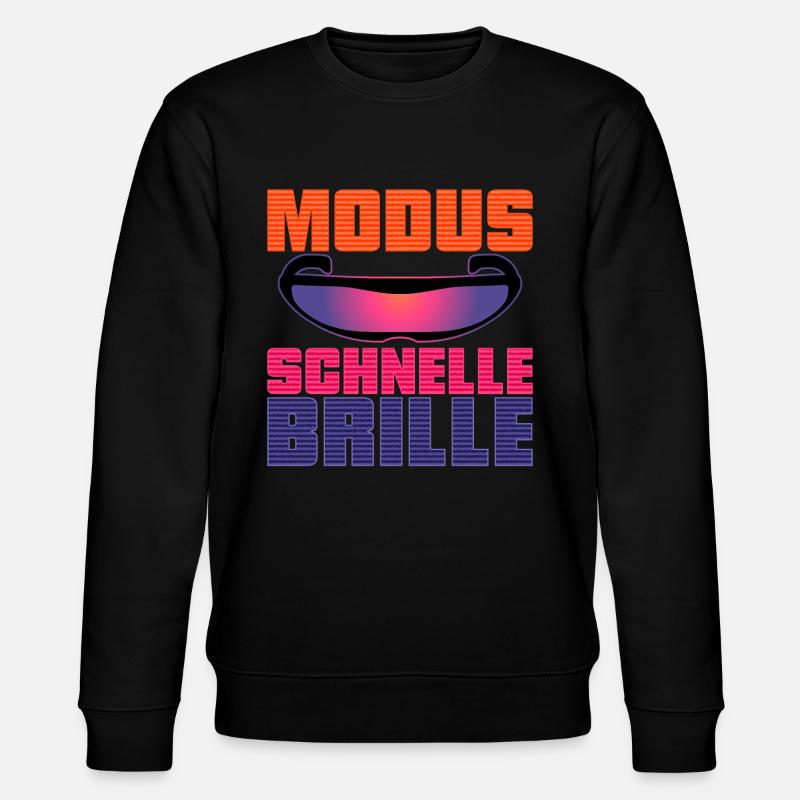 Mode Lunettes rapides - Sweat bio CHANGER Stanley/Stella Unisexe - noir