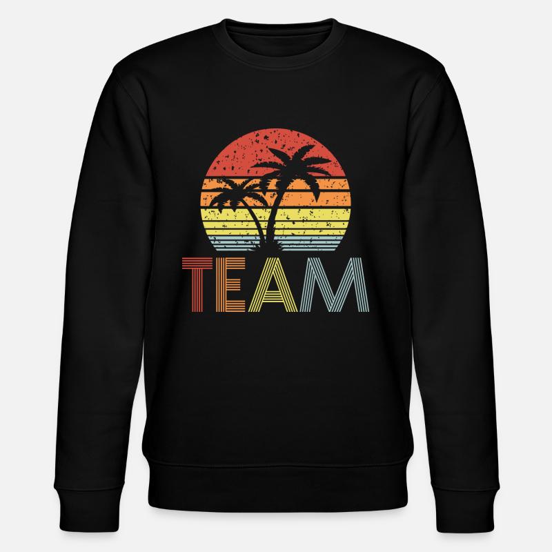 Team - Stanley/Stella Unisex Bio-Sweatshirt CHANGER  - Schwarz