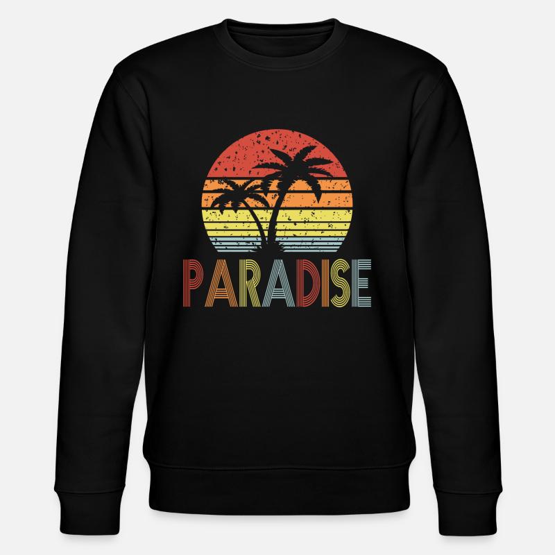 Paradis - Sweat bio CHANGER Stanley/Stella Unisexe - noir