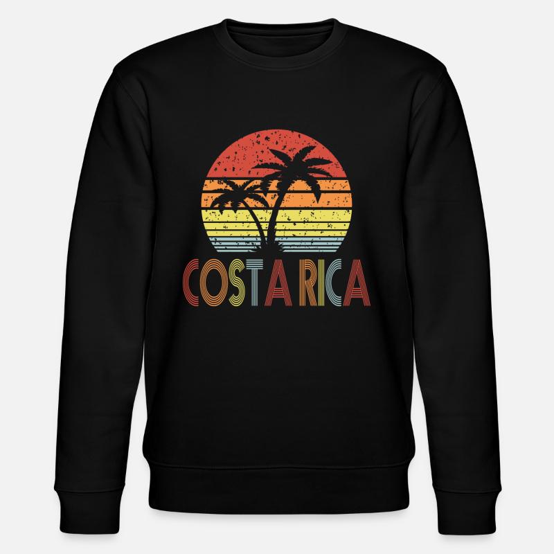 Costa Rica - Stanley/Stella Unisex Bio-Sweatshirt CHANGER  - Schwarz