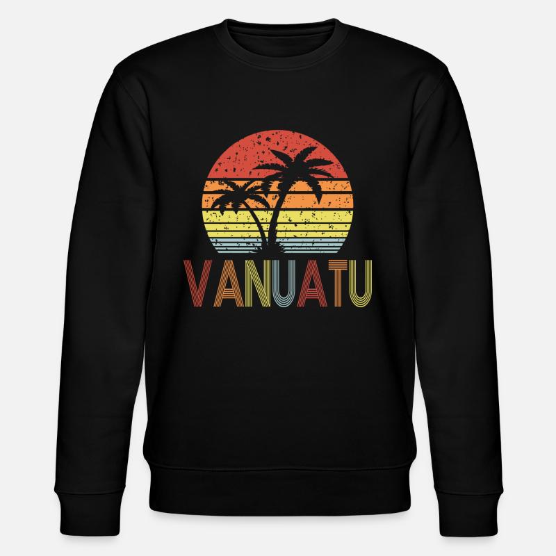 Vanuatu - Sweat bio CHANGER Stanley/Stella Unisexe - noir