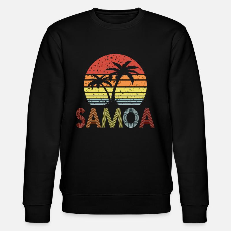 Samoa - Stanley/Stella CHANGER Unisex Organic Sweatshirt - black