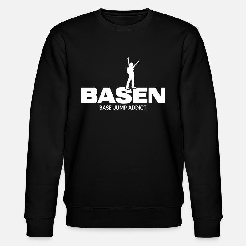 basejump Basejumper wingsuit - Sweat bio CHANGER Stanley/Stella Unisexe - noir