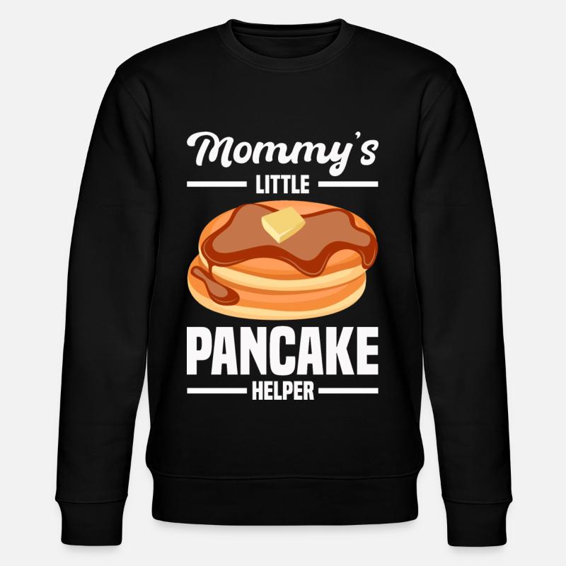 Pfannkuchen - Stanley/Stella Unisex Bio-Sweatshirt CHANGER  - Schwarz
