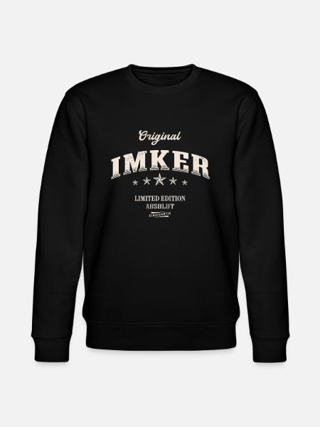 Imker Limited Edition - Stanley/Stella Unisex Bio-Sweatshirt CHANGER  - Schwarz