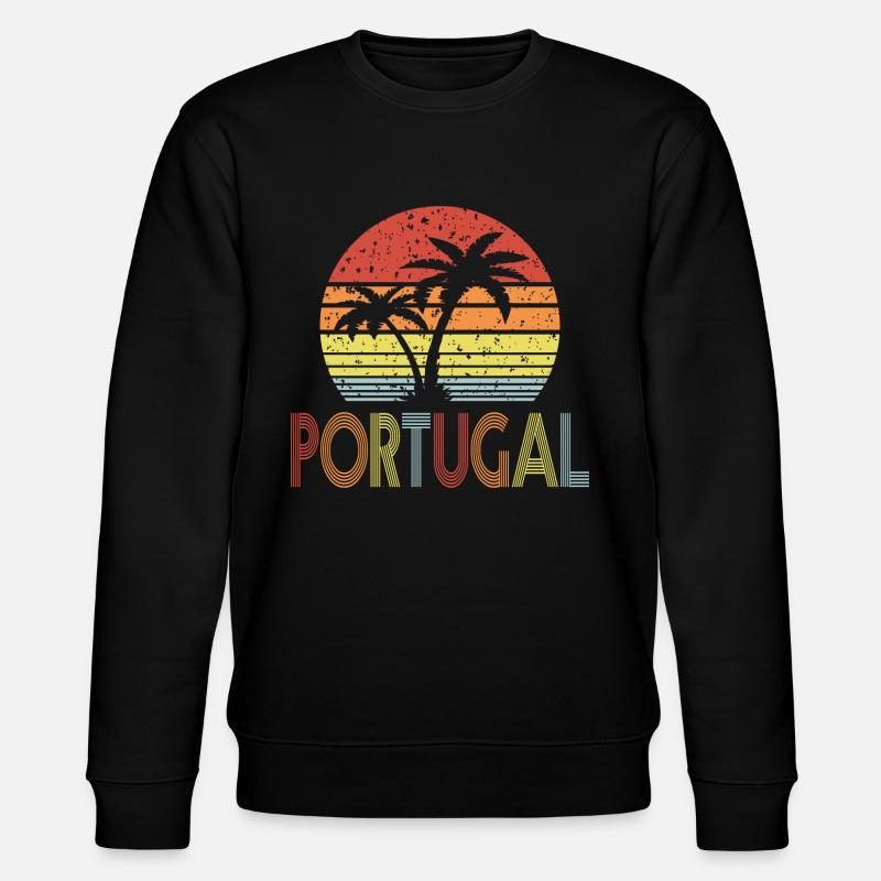 Portugal - Sweat bio CHANGER Stanley/Stella Unisexe - noir