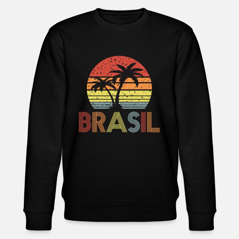 Brasil - Sweat bio CHANGER Stanley/Stella Unisexe - noir