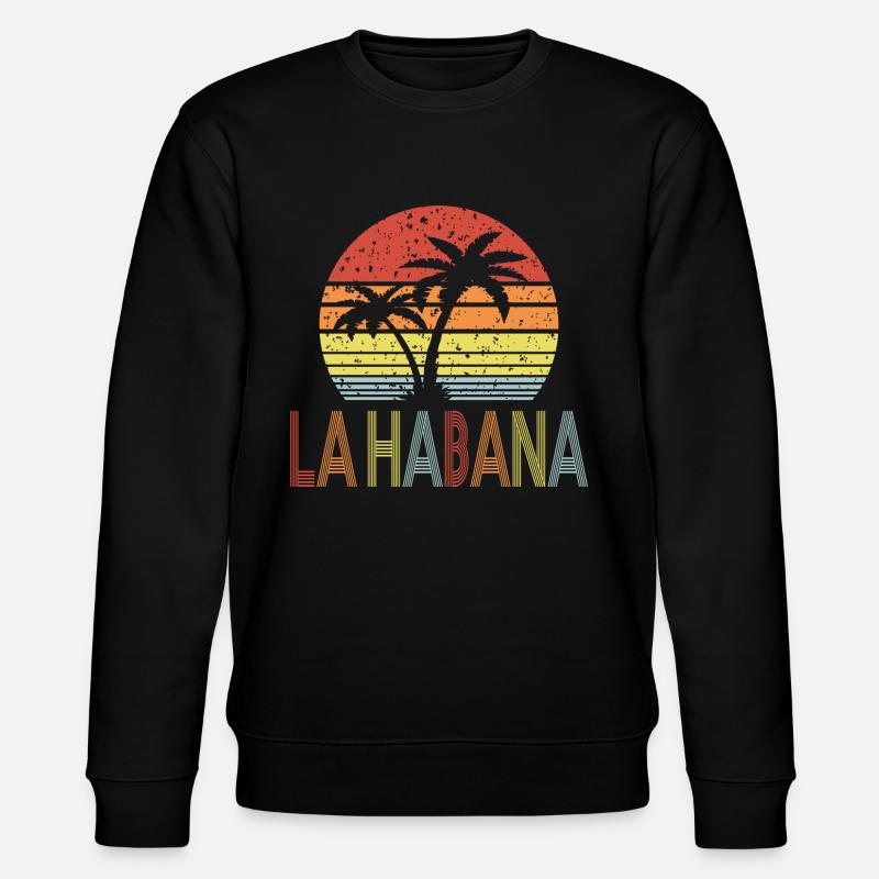 La Havane - Sweat bio CHANGER Stanley/Stella Unisexe - noir