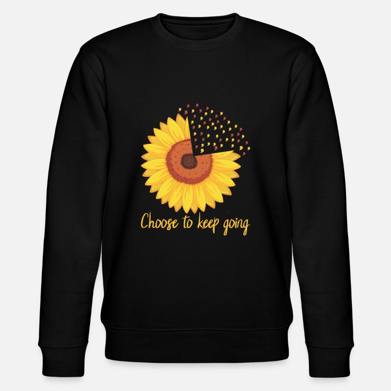 Tournesol Santé mentale Conscience - Sweat bio CHANGER Stanley/Stella Unisexe - noir