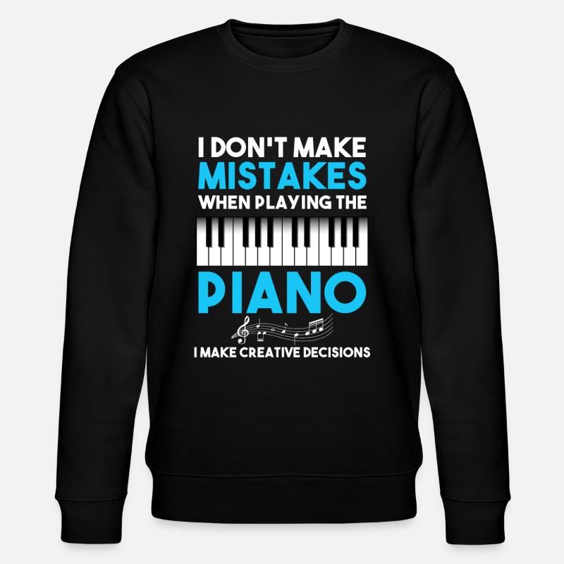 Professeur de piano pianiste - Sweat bio CHANGER Stanley/Stella Unisexe - noir