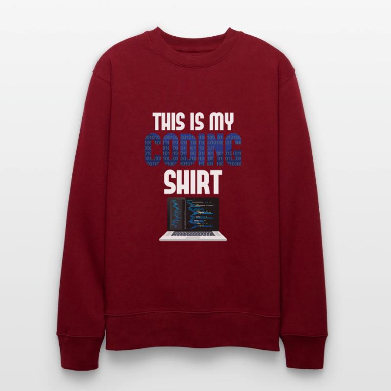 Computer Programmer Coder Nerd Coding Stanley/Stella CHANGER Unisex Organic Sweatshirt