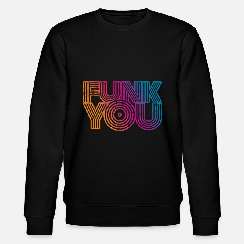 Funk You Musik - Stanley/Stella Unisex Bio-Sweatshirt CHANGER  - Schwarz
