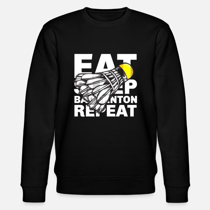 Badminton dit l'amour - Sweat bio CHANGER Stanley/Stella Unisexe - noir