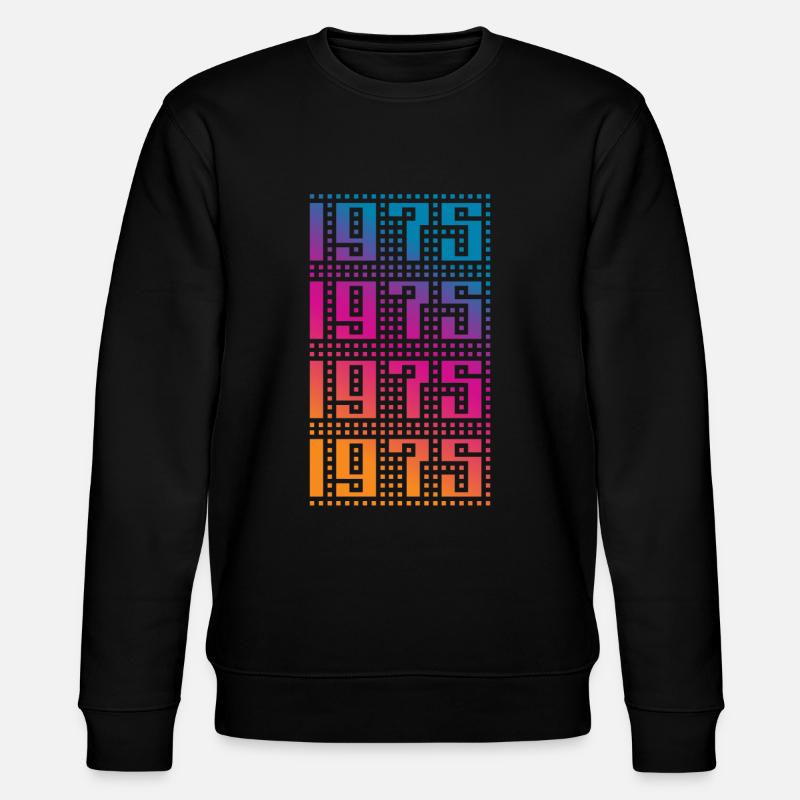 Anniversaire 1975 - Sweat bio CHANGER Stanley/Stella Unisexe - noir
