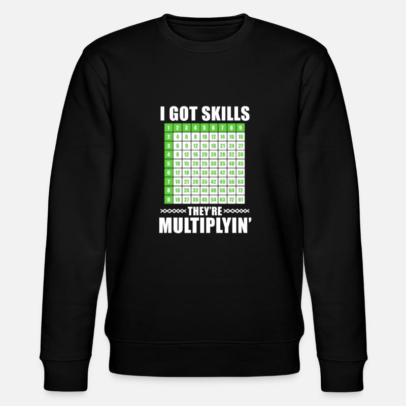 Math math - Stanley/Stella CHANGER Unisex Organic Sweatshirt - black