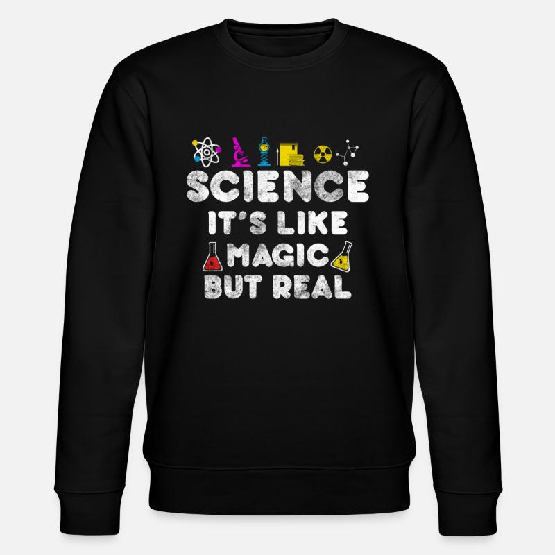science - Stanley/Stella CHANGER Unisex Organic Sweatshirt - black