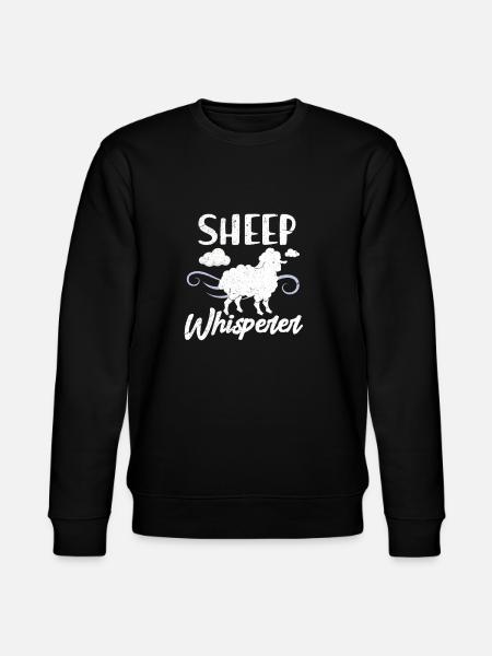 Sheep sheep sheep sheep lamb lambs gift - Stanley/Stella CHANGER Unisex Organic Sweatshirt - black