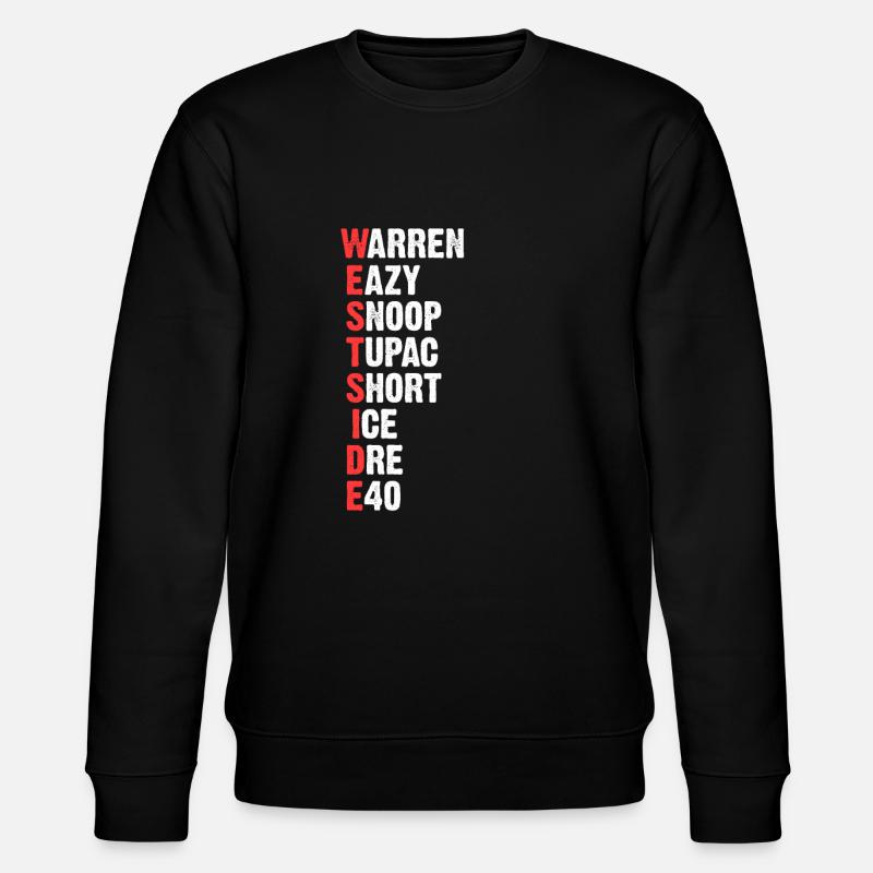 Westside - Stanley/Stella CHANGER Unisex Organic Sweatshirt - black